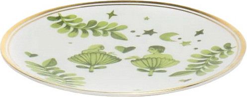 Изображение товара Тарелка закусочная (десертная) Bitossi Fabula / FTB01014 (райский сад)