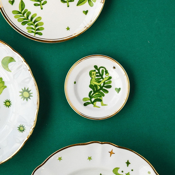 Изображение товара Тарелка закусочная (десертная) Bitossi Fabula / FTB01087 (адам)