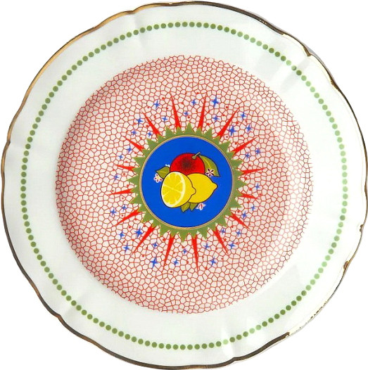 Изображение товара Тарелка столовая обеденная Bitossi Bel Paese / BEL00023 (лимон)