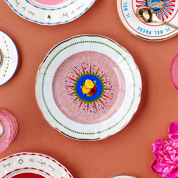 Изображение товара Тарелка столовая обеденная Bitossi Bel Paese / BEL00023 (лимон)