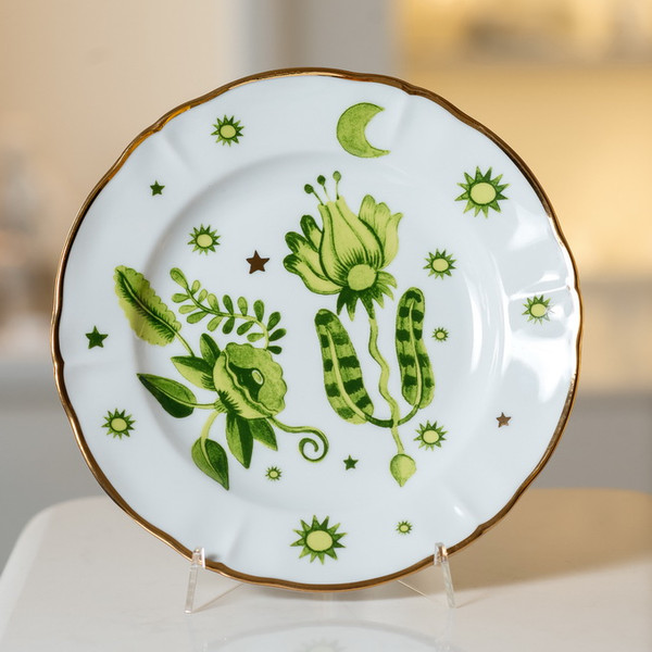 Изображение товара Тарелка столовая обеденная Bitossi Fabula / FTB01070 (райский сад)