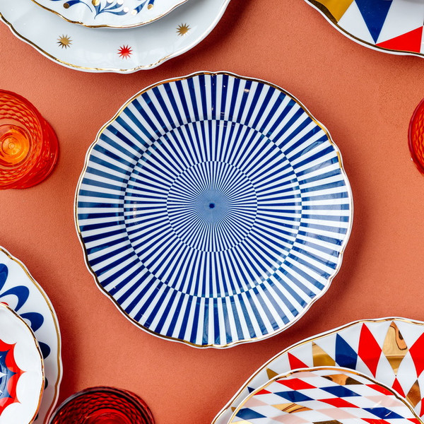 Изображение товара Тарелка столовая обеденная Bitossi Abracadabra ABR00001 (гипноз)