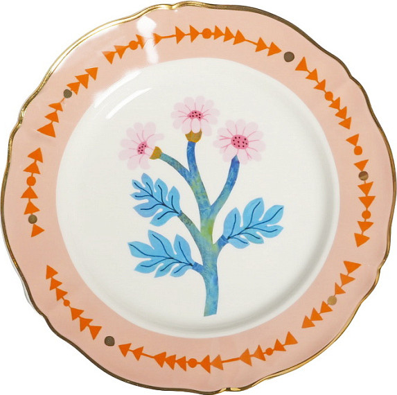 Изображение товара Тарелка столовая обеденная Bitossi Botanica BOT00101 (примула)
