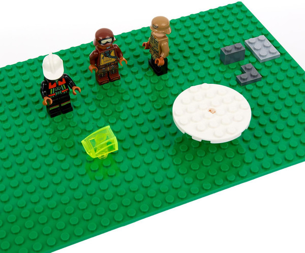 Изображение товара Элемент конструктора Sima-Land Пластина-перекрытие JXX-00064 / 1268232 (зеленый)