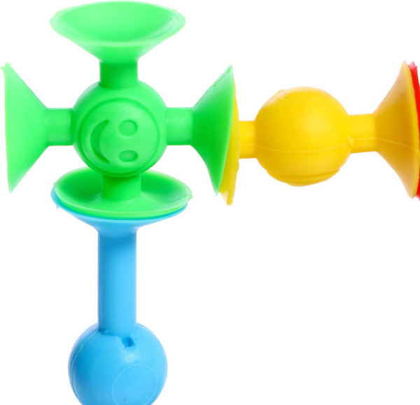 Изображение товара Конструктор Sima-Land Веселые присоски 886E / 9950036 (8эл)