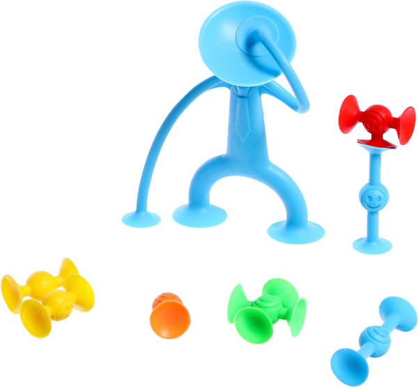 Изображение товара Конструктор Sima-Land Веселые присоски 886E / 9950036 (8эл)