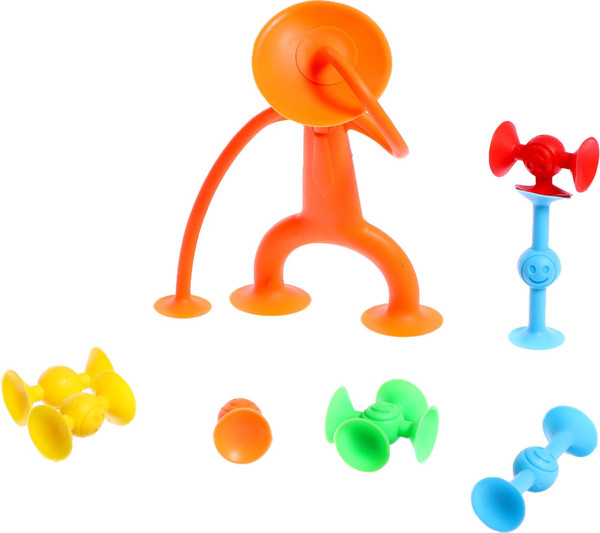 Изображение товара Конструктор Sima-Land Веселые присоски 886E / 9950036 (8эл)