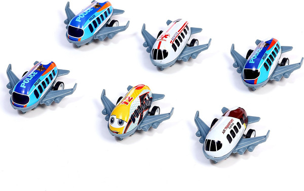 Изображение товара Набор игрушечных автомобилей Автоград Безумные гонки / 10621102 (50шт)