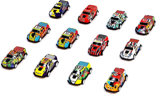 Изображение товара Набор игрушечных автомобилей Автоград Безумные гонки / 10621102 (50шт)