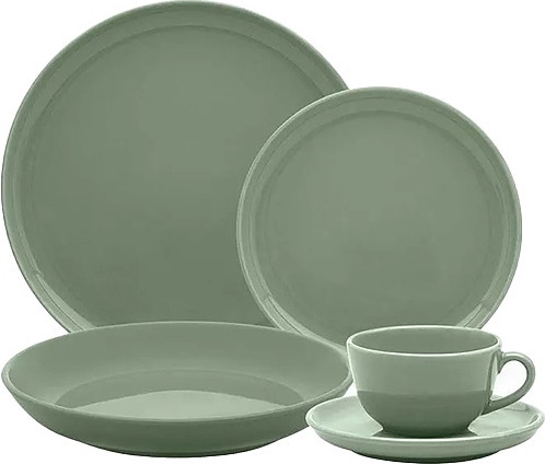 Изображение товара Суповая тарелка Oxford Flat Shape Matcha 136125 AO01-1A04