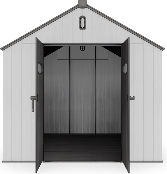 Изображение товара Сарай из пластика Springhouse Smart Country 8123 (черный/светло-серый)
