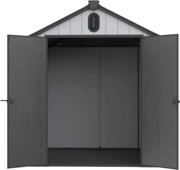Изображение товара Сарай из пластика Springhouse Smart Country 662 (черный/светло-серый)