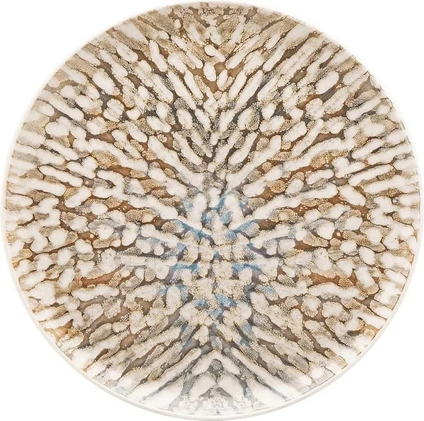 Изображение товара Тарелка столовая обеденная Oxford Flat Shape Leopardita 136340 AO02-1C04