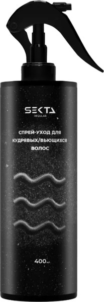 Изображение товара Спрей для волос Hair Sekta для кудрявых/вьющихся волос (400мл)