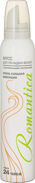 Изображение товара Мусс для укладки волос Romantica с растительными экстрактами (200мл)