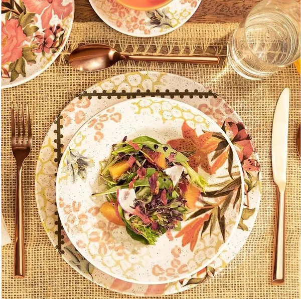 Изображение товара Тарелка столовая глубокая Oxford Unni Shape Buque Tropical 126319 AY01-5820