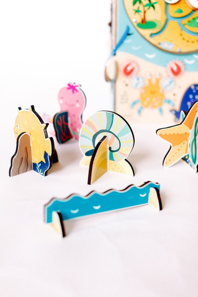 Изображение товара Бизиборд Bizitoys Пират / 6040.09 (синий)