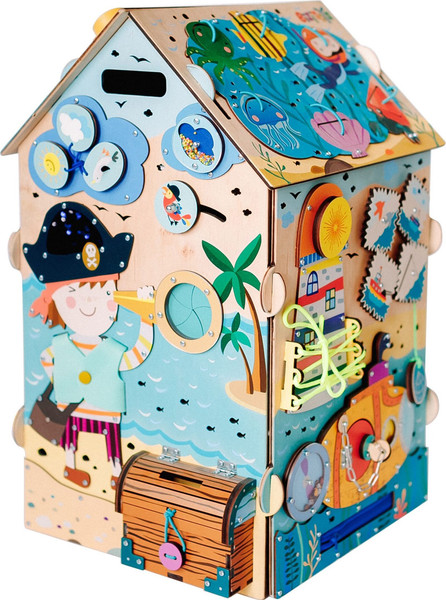 Изображение товара Бизиборд Bizitoys Пират / 6040.09 (синий)