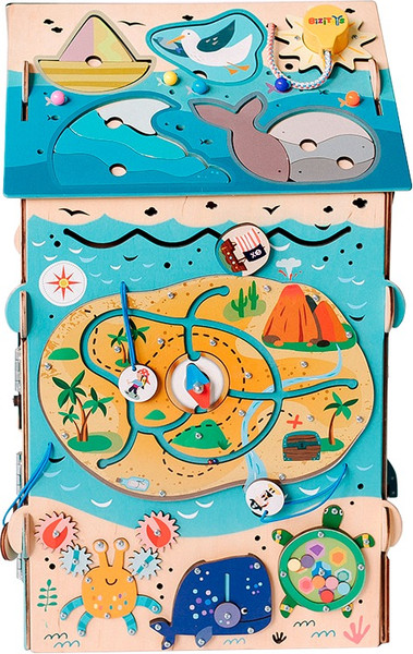 Изображение товара Бизиборд Bizitoys Пират / 6040.09 (синий)