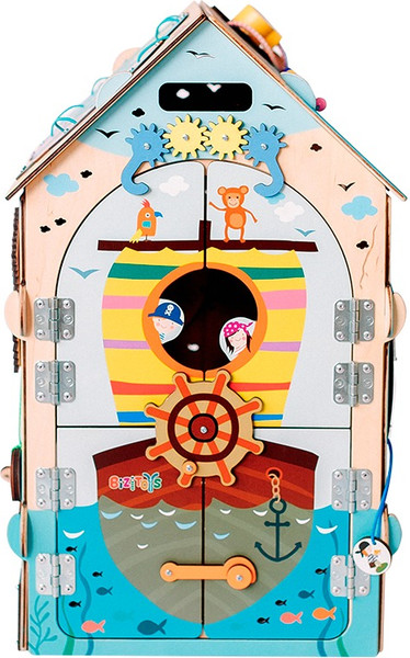 Изображение товара Бизиборд Bizitoys Пират / 6040.09 (синий)