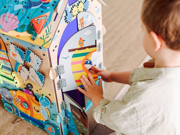 Изображение товара Бизиборд Bizitoys Пират / 6040.09 (синий)