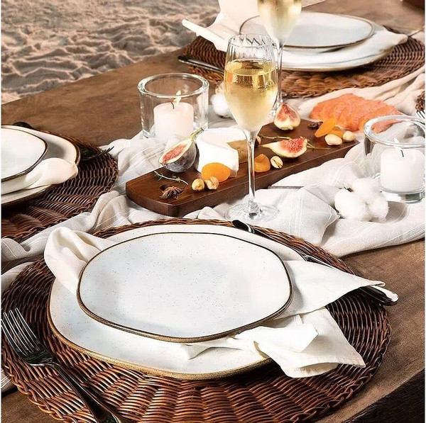 Изображение товара Тарелка столовая глубокая Oxford Ryo Maresia 103222 RA01-9515