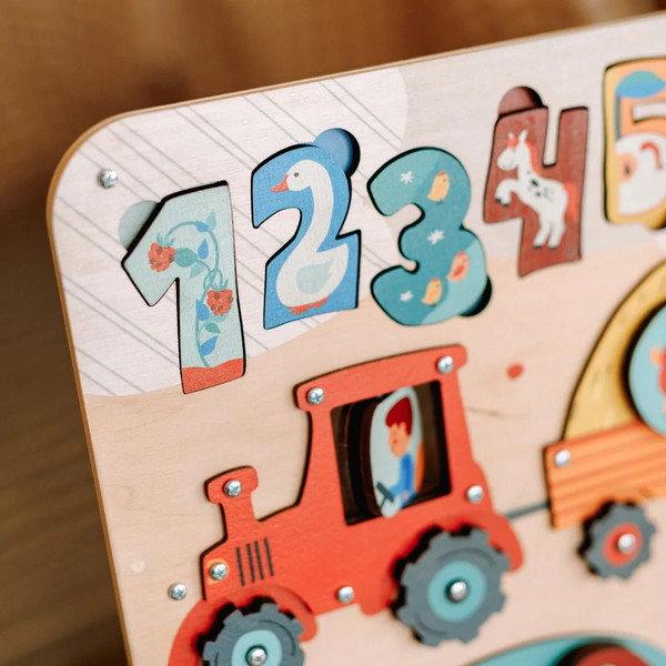 Изображение товара Бизиборд Bizitoys Приключения на ферме / 7545.01