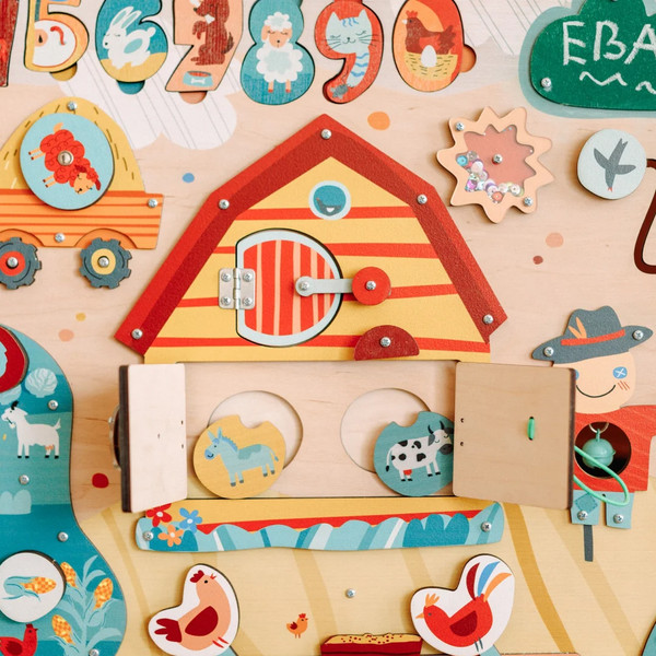 Изображение товара Бизиборд Bizitoys Приключения на ферме / 7545.01