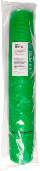 Изображение товара Защитная сетка для растений GreenTerra Для защиты от птиц 7x7 (2x50м, зеленый)