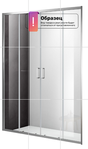 Изображение товара Душевая дверь Adema Гласс лайн 150 (матовый)
