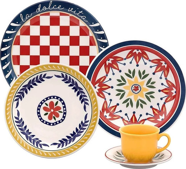 Изображение товара Тарелка столовая обеденная Oxford Floreal Dolce Vita 115844 J084-6838