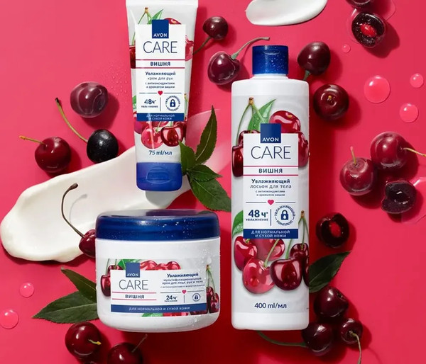 Изображение товара Лосьон для тела Avon Care с ароматом Вишни (400мл)
