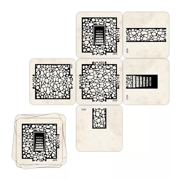 Изображение товара Набор карт для настольной игры Pandora's Box Studio Генератор подземелий. Набор A / 05PB030 (45шт)