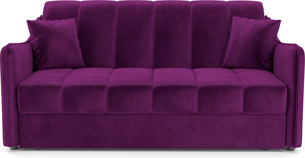 Изображение товара Диван Mebel-Ars аккордеон Давос ППУ 140x200 см / M2-109-18 (фиолет)
