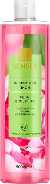 Изображение товара Гель для душа Avon Искристый пион (500мл)