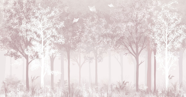 Изображение товара Фотообои листовые Citydecor Таинственный лес 32 (500x260см)