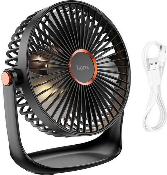 Изображение товара Вентилятор Hoco DF12 (черный)
