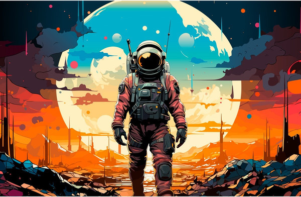 Изображение товара Фотообои листовые Citydecor Космос 32 (400x260см)