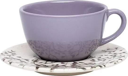 Изображение товара Чашка с блюдцем Oxford Unni Shape Lilac 102957 AY04-5625