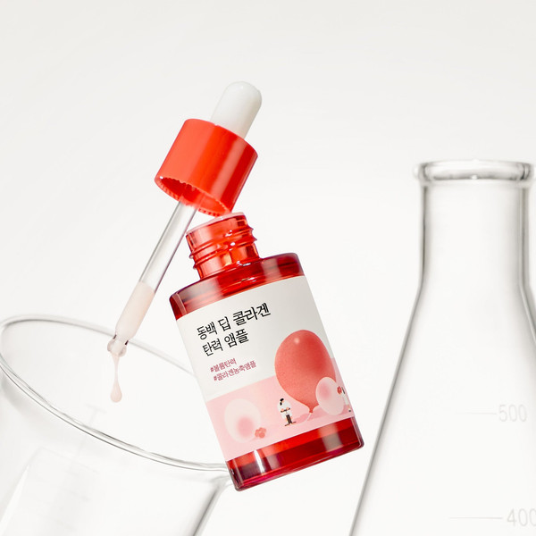 Изображение товара Сыворотка для лица Round Lab Camellia Deep Collagen Firming Ampoule (30мл)