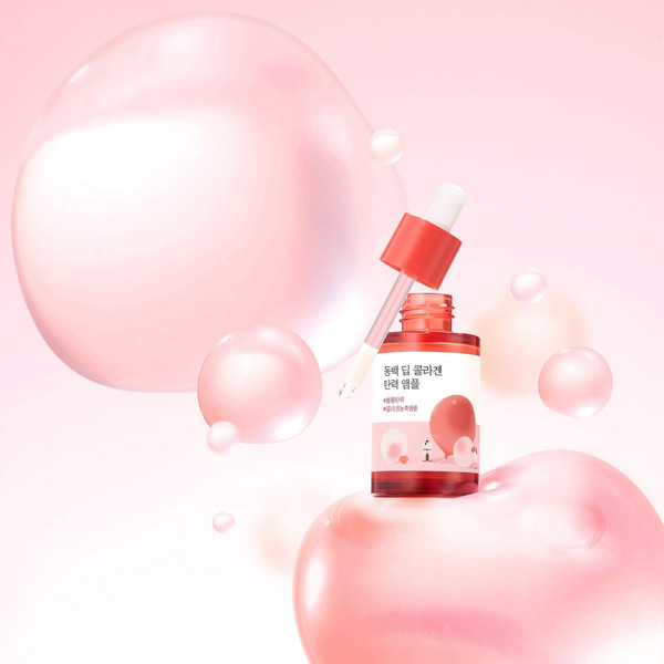 Изображение товара Сыворотка для лица Round Lab Camellia Deep Collagen Firming Ampoule (30мл)