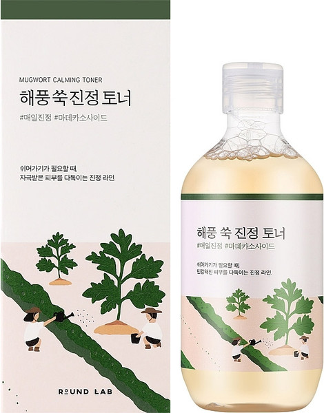 Изображение товара Тоник для лица Round Lab Mugwort Calming Toner (300мл)