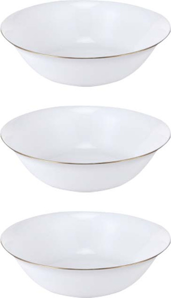 Изображение товара Набор салатников Pars Opal Round Classic Gold C / RG-C0036-3 (3шт)