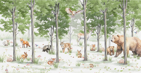 Изображение товара Фотообои листовые Citydecor Детская 471 (500x260см)