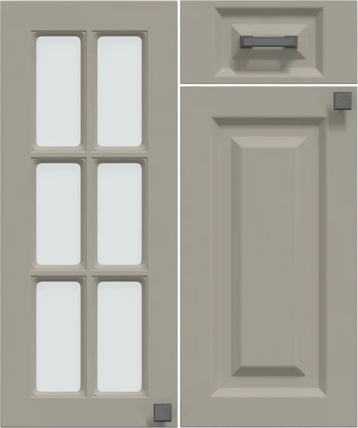 Изображение товара Кухонный гарнитур Интерлиния Мила Деко 2.0А (дуб вотан/луна/опал светлый)