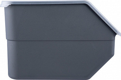 Изображение товара Контейнер Полимербыт Для овощей / 4382125 (серый)