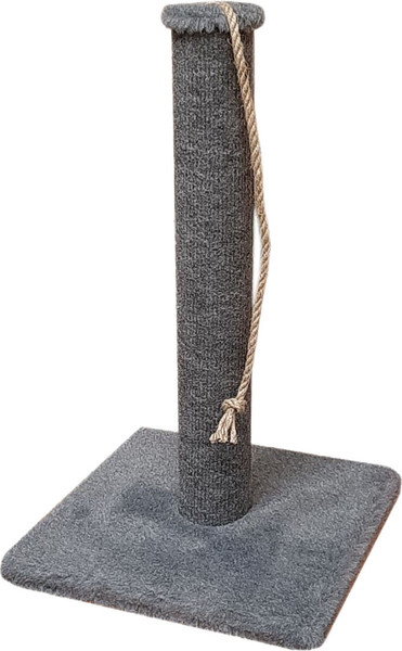 Изображение товара Когтеточка Cat House Столбик Лайт 0.50 (ковролин серый)