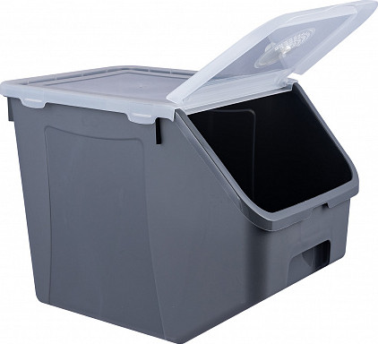 Изображение товара Контейнер Полимербыт Для овощей / 4382425 (серый)
