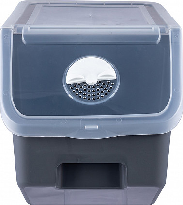 Изображение товара Контейнер Полимербыт Для овощей / 4382425 (серый)