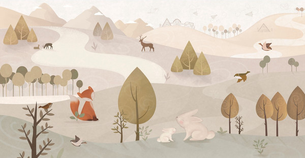 Изображение товара Фотообои листовые Citydecor Детская 468 (500x260см)